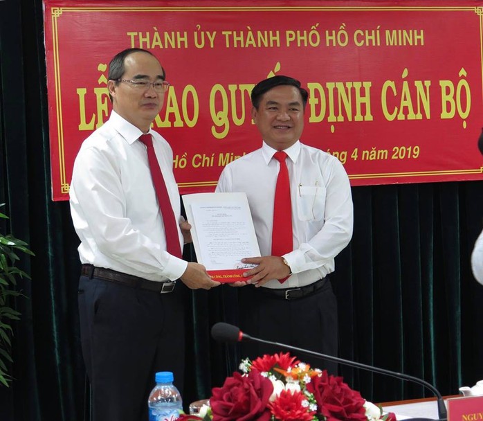 Ông Trần Trọng Tuấn giữ chức Bí thư Quận ủy quận 3 - Ảnh 2.