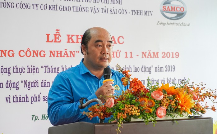 Công đoàn SAMCO tưng bừng khai mạc Tháng Công nhân - Ảnh 1.