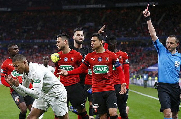 Neymar tái xuất, Mbappe nhận thẻ đỏ, PSG mất cúp - Ảnh 6.