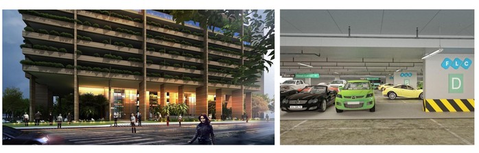 Khu đỗ xe thông minh trong dự án ngàn tỉ FLC Green Apartment - Ảnh 1.