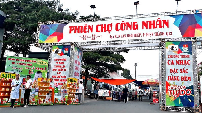 Nhiều hoạt động thiết thực trong phi&ecirc;n chợ c&ocirc;ng nh&acirc;n 2019 - Ảnh 1.