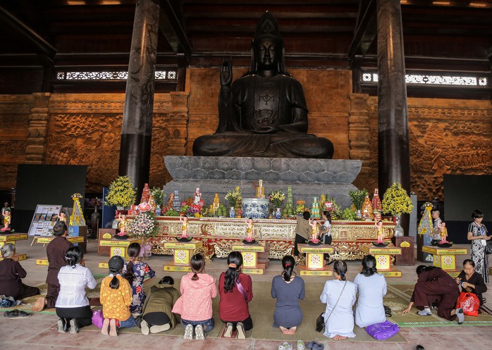 Cận cảnh Chùa Tam Chúc sẵn sàng cho đại lễ Phật đản Vesak 2019 - Ảnh 14.