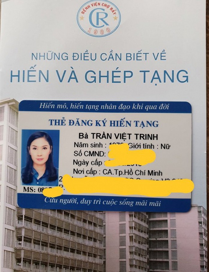 Việt Trinh kêu gọi mọi người cùng cô hiến tạng - Ảnh 2.