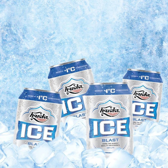 Carlsberg Việt Nam ra mắt bia Huda Ice Blast phiên bản lon - Ảnh 1. Carlsberg Việt Nam ra mắt bia Huda Ice Blast phiên bản lon - Ảnh 1.