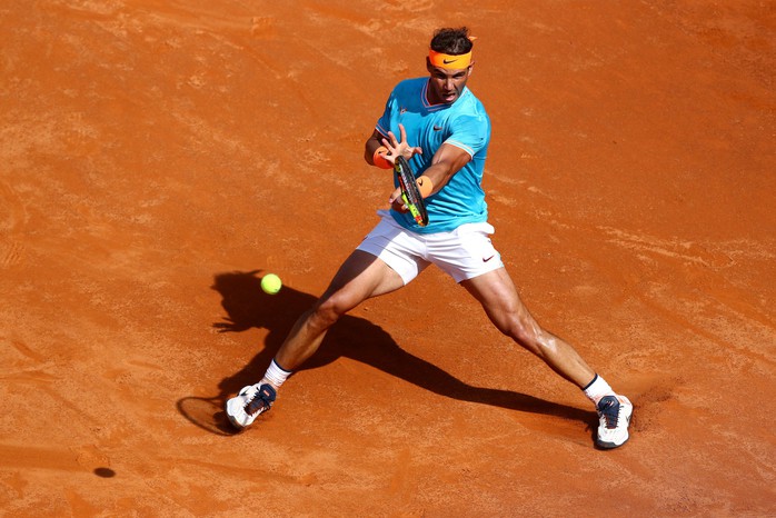 Nadal, Djokovic xuất sắc vào bán kết, Federer bỏ cuộc ở Rome Open 2019 - Ảnh 1.