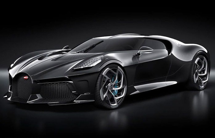 Ronaldo phóng tay tậu xe sang Bugatti La Voiture Noire 300 tỉ đồng - Ảnh 1.