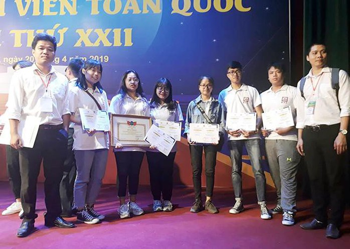 Sinh viên Duy Tân giành nhiều giải Nhì, Ba tại Olympic Sinh viên toàn quốc 2019 - Ảnh 1.