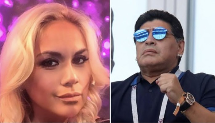 Bạn gái tố nợ, Maradona bị bắt ở sân bay Mexico - Ảnh 1.