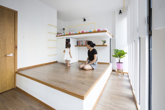 Nhà ống Sài Gòn “kiểu dọc” trên mảnh đất 18 m2 - Ảnh 9. Nhà ống Sài Gòn “kiểu dọc” trên mảnh đất 18 m2 - Ảnh 9.