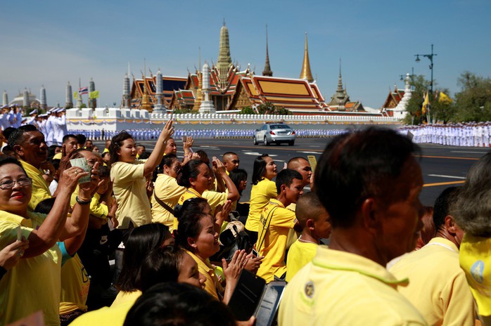 Thái Lan tổ chức lễ đăng quang của Quốc vương - Ảnh 1.