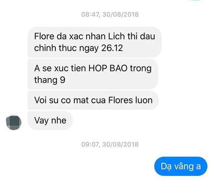 Lùm xùm quanh trận đấu giữa võ sư Flores và nam vương boxing Việt - Ảnh 3.