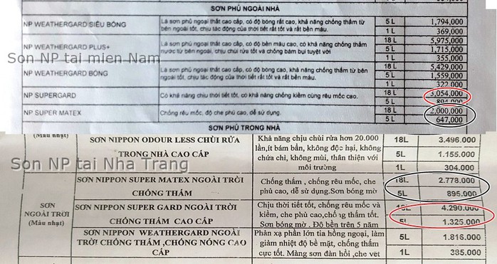 Sơn Nippon ở Nha Trang bị tố chặt chém khách hàng - Ảnh 2.