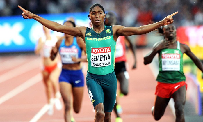 Bị cấm thi đấu 800m, Caster Semenya chiến thắng cự ly 2.000m - Ảnh 3.