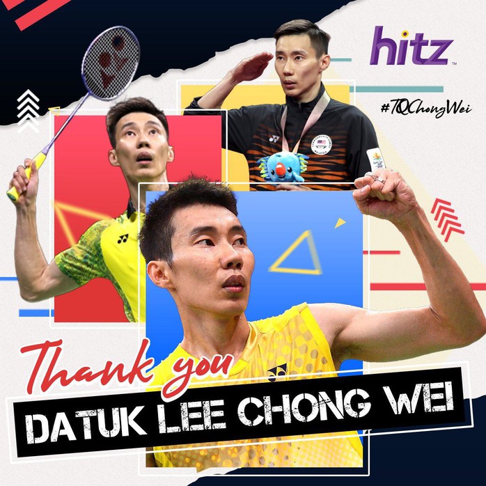 Huyền thoại sống cầu lông Malaysia Lee Chong Wei tuyên bố giải nghệ - Ảnh 1.