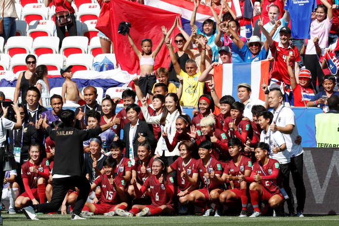 Thái Lan tiếp tục thảm bại, sớm bị loại khỏi World Cup nữ 2019 - Ảnh 5.