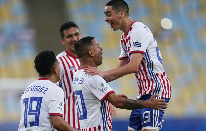 Clip: Ngược dòng cầm hòa Paraguay, Qatar gây sốc Copa America - Ảnh 5.