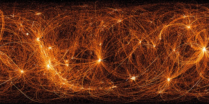 NASA công bố bản đồ kho báu vũ trụ vẽ bằng xác chết sao - Ảnh 1.