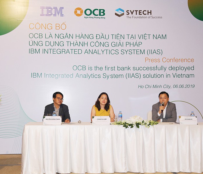 OCB – triển khai thành công hệ thống phân tích tích hợp IBM – IBM InTegrated - Ảnh 2. OCB – triển khai thành công hệ thống phân tích tích hợp IBM – IBM InTegrated - Ảnh 2.