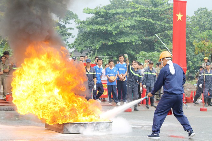 HÀ NỘI: Tập huấn nâng cao ý thức phòng cháy chữa cháy - Ảnh 1.