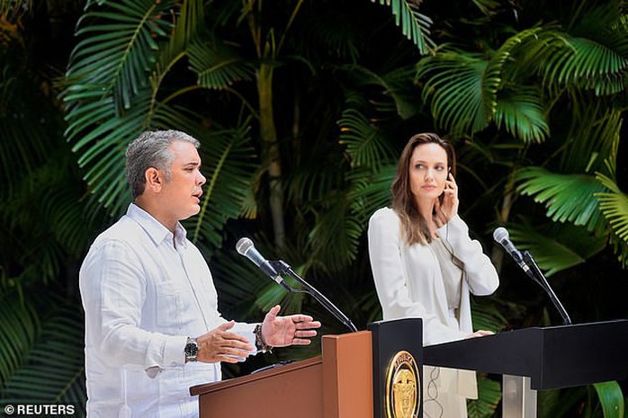 Angelina Jolie kêu gọi hỗ trợ trẻ em Venezuela - Ảnh 1.