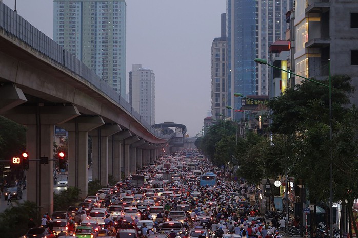 Nan giải bài toán giao thông Hà Nội - Ảnh 1.