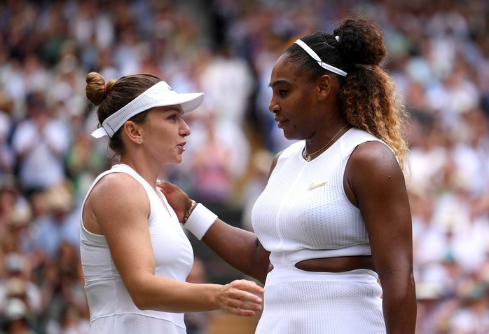 Clip: Đánh bại Serena Williams, Halep vô địch Wimbledon 2019 - Ảnh 4.