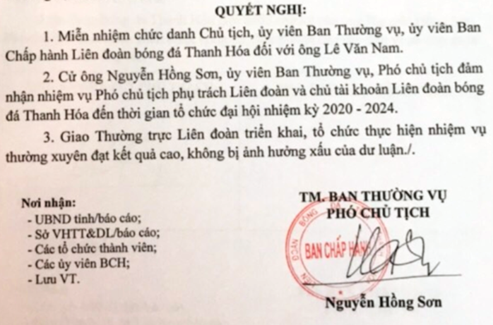 Phó giám đốc Đài PT-TH tỉnh phụ trách LĐBĐ Thanh Hóa sau khi Chủ tịch LĐBĐ tỉnh bị bắt - Ảnh 1.