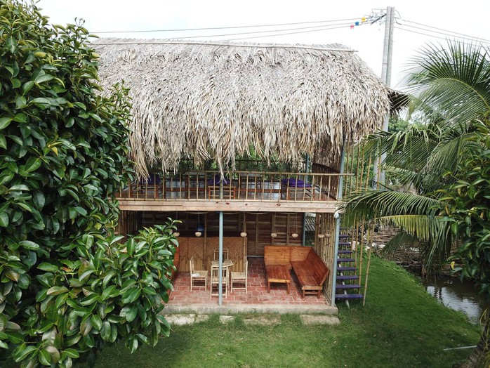 Homestay kiểu nhà tranh giữa vườn trái cây ở Tiền Giang - Ảnh 7. Homestay kiểu nhà tranh giữa vườn trái cây ở Tiền Giang - Ảnh 7.