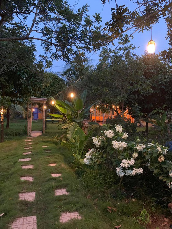 Homestay kiểu nhà tranh giữa vườn trái cây ở Tiền Giang - Ảnh 8. Homestay kiểu nhà tranh giữa vườn trái cây ở Tiền Giang - Ảnh 8.