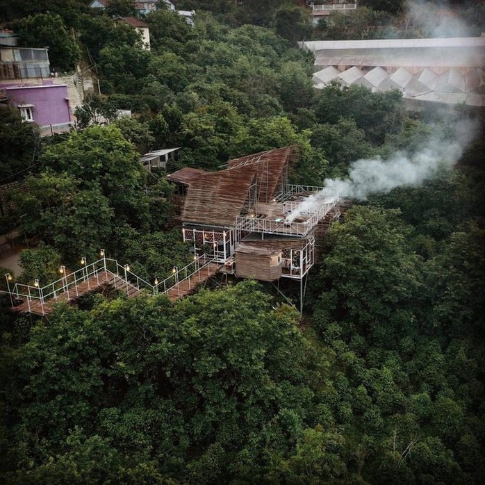 Những homestay như tổ chim giữa rừng Đà Lạt - Ảnh 3. Những homestay như tổ chim giữa rừng Đà Lạt - Ảnh 3.