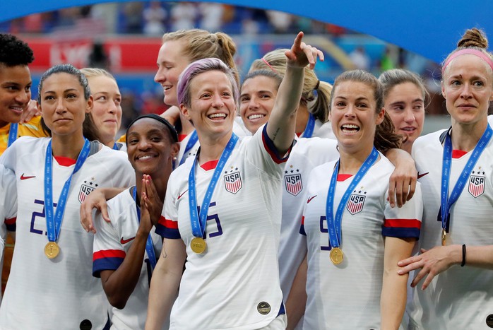 Tuyển nữ Mỹ giữ vững ngôi vương World Cup - Ảnh 2.