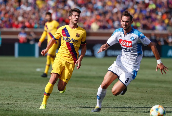 Barcelona – Napoli: Tân binh Griezmann tỏa sáng, thắng bùng nổ hiệp 2 - Ảnh 1.