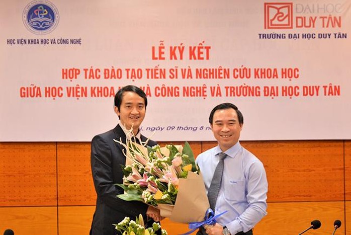 ĐH Duy Tân hợp tác với Học viện Khoa học và Công nghệ đào tạo tiến sĩ - Ảnh 2.