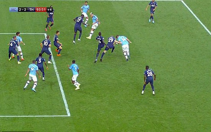 VAR cứu Tottenham, Man City ôm hận đại chiến  - Ảnh 1.