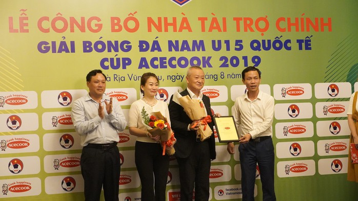 Bà Rịa - Vũng Tàu đăng cai giải bóng đá U15 quốc tế - Ảnh 1.