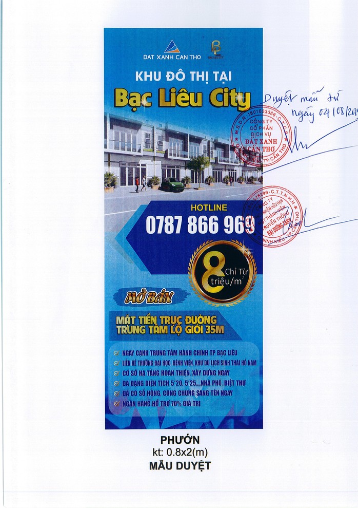 Phạt công ty truyền thông quảng cáo “Khu đô thị Bạc Liêu City” - Ảnh 1.