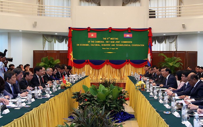 Việt Nam-Campuchia ký biên bản thỏa thuận hợp tác trong 28 lĩnh vực - Ảnh 3.