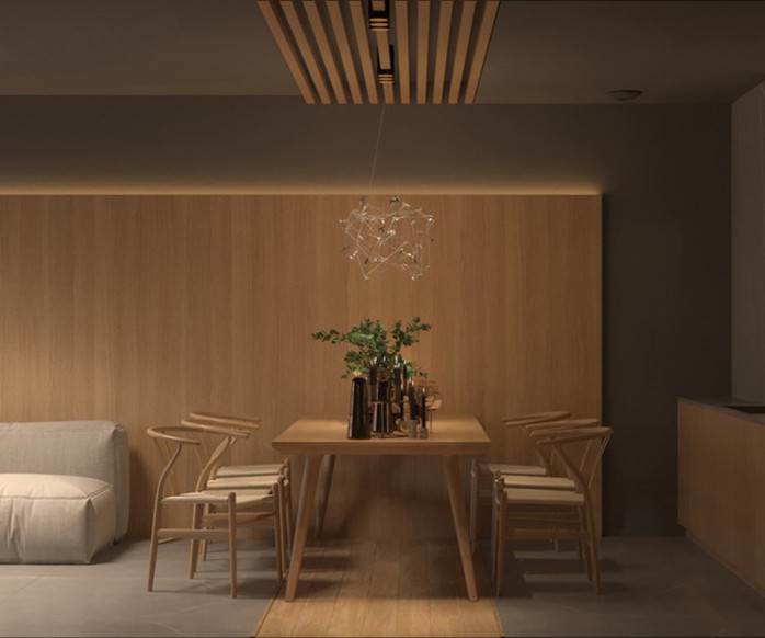 Căn hộ ấm áp khi được trang trí bằng đèn - Ảnh 2. Căn hộ ấm áp khi được trang trí bằng đèn - Ảnh 2.