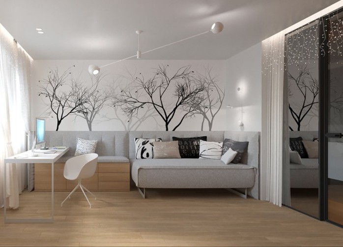 Căn hộ ấm áp khi được trang trí bằng đèn - Ảnh 11. Căn hộ ấm áp khi được trang trí bằng đèn - Ảnh 11.