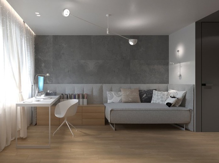 Căn hộ ấm áp khi được trang trí bằng đèn - Ảnh 13. Căn hộ ấm áp khi được trang trí bằng đèn - Ảnh 13.