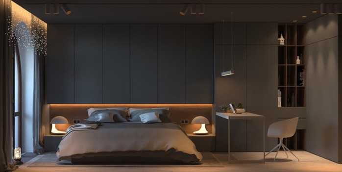 Căn hộ ấm áp khi được trang trí bằng đèn - Ảnh 6. Căn hộ ấm áp khi được trang trí bằng đèn - Ảnh 6.