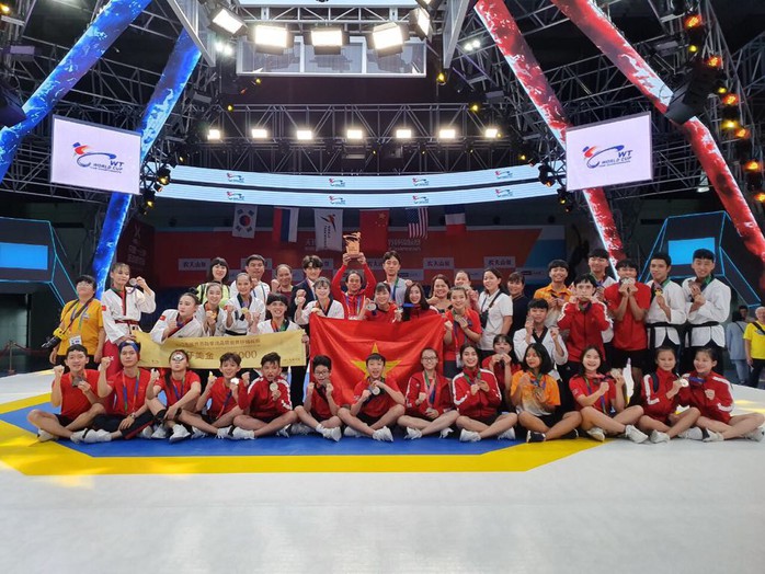 Châu Tuyết Vân giúp Taekwondo Việt Nam đứng thứ 3 tại World Cup 2019 - Ảnh 2.