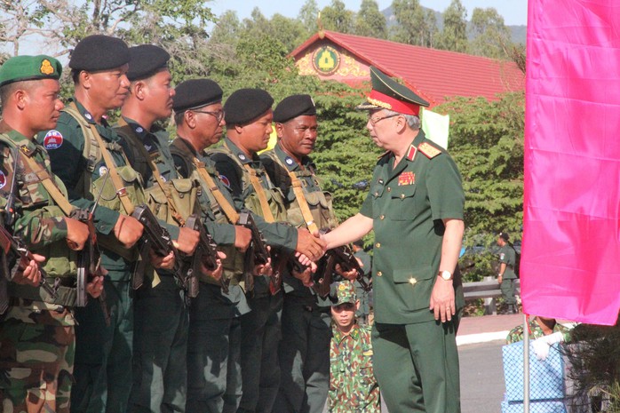 Trang trọng Lễ chào cột mốc chủ quyền biên giới Việt Nam - Campuchia - Ảnh 11.