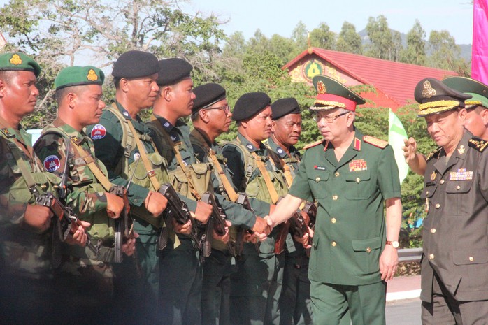 Trang trọng Lễ chào cột mốc chủ quyền biên giới Việt Nam - Campuchia - Ảnh 12.