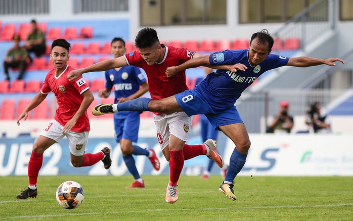 Hồng Lĩnh Hà Tĩnh giành vé lên V-League, Phố Hiến tranh suất play-off - Ảnh 1.