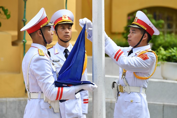 Lễ Thượng cờ ASEAN tại Hà Nội - Ảnh 2.