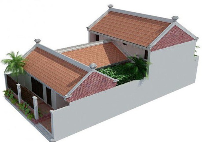 Những mẫu nhà tuyệt đẹp và gần gũi nông thôn miền Bắc - Ảnh 4. Những mẫu nhà tuyệt đẹp và gần gũi nông thôn miền Bắc - Ảnh 4.