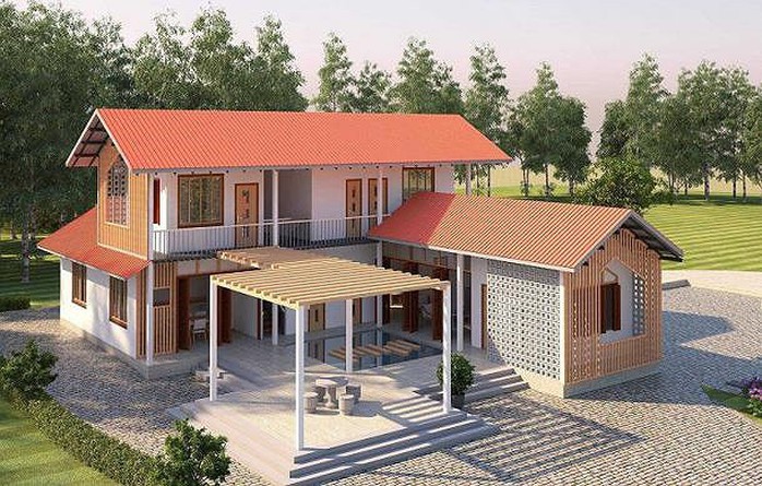 Những mẫu nhà tuyệt đẹp và gần gũi nông thôn miền Bắc - Ảnh 6. Những mẫu nhà tuyệt đẹp và gần gũi nông thôn miền Bắc - Ảnh 6.