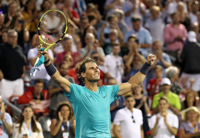 Nadal vượt mặt Federer khi nhẹ nhàng vào tứ kết Rogers Cup 2019 - Ảnh 6.