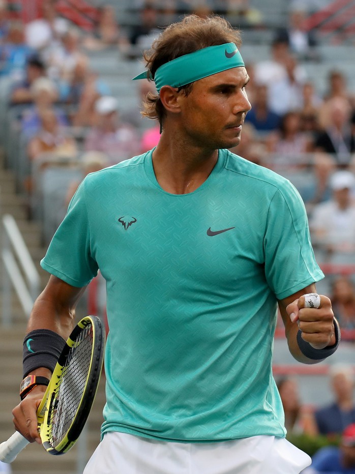 Nadal vượt mặt Federer khi nhẹ nhàng vào tứ kết Rogers Cup 2019 - Ảnh 4.